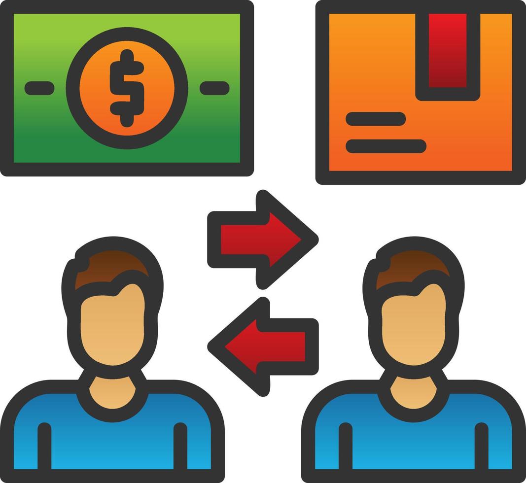 Payment On Delivery Vector Icon Design