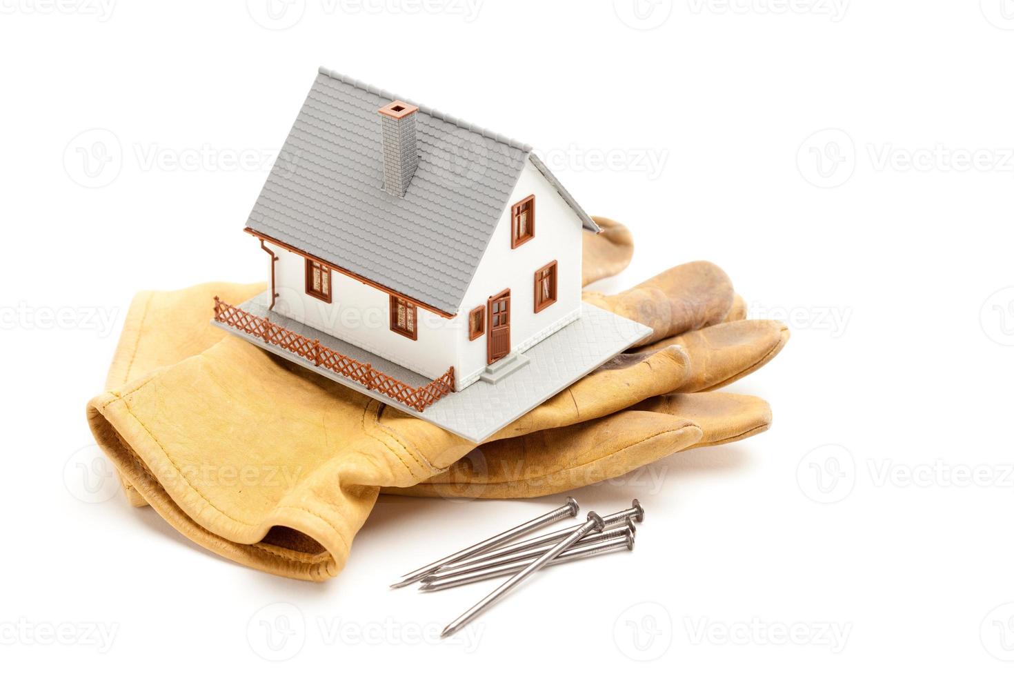 House, Gloves and Nails photo