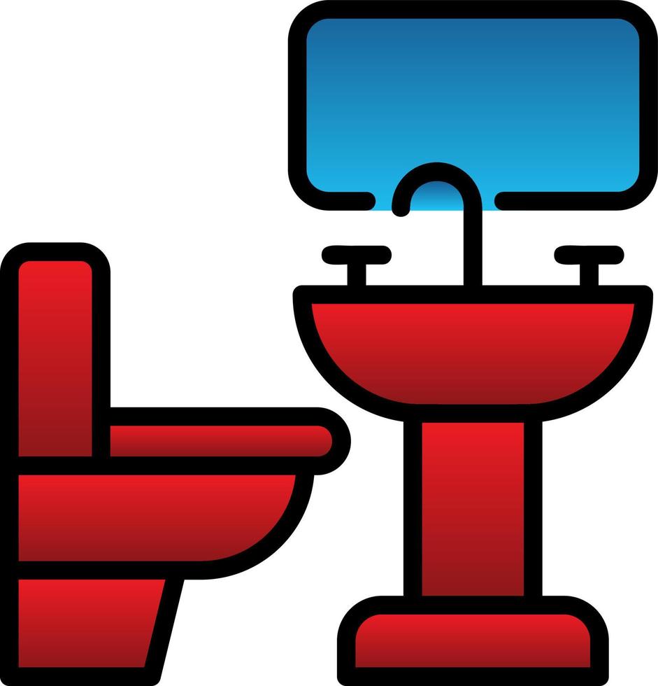 Toilet Vector Icon Design