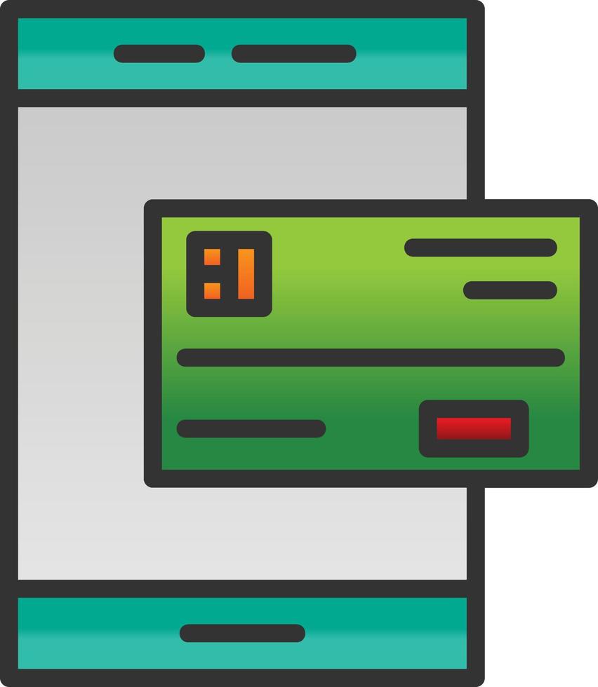Online Payment Vector Icon Design