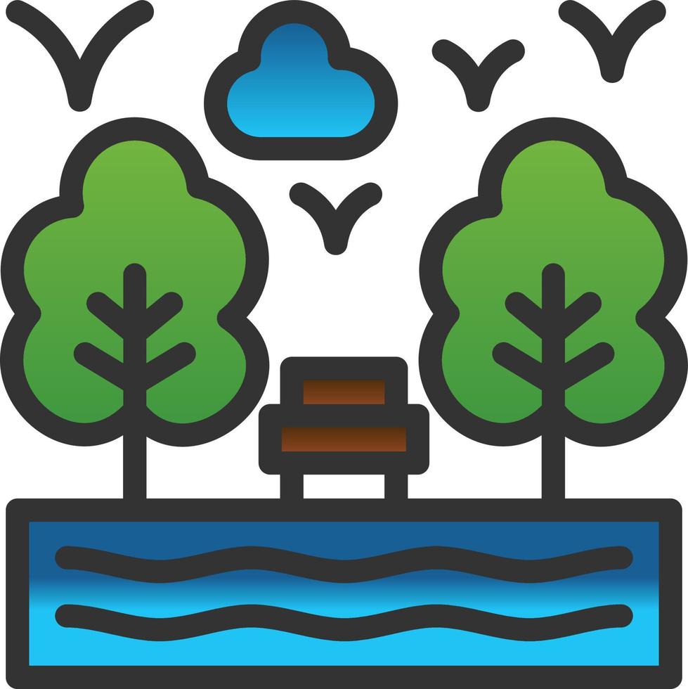 Outdoor Vector Icon Design