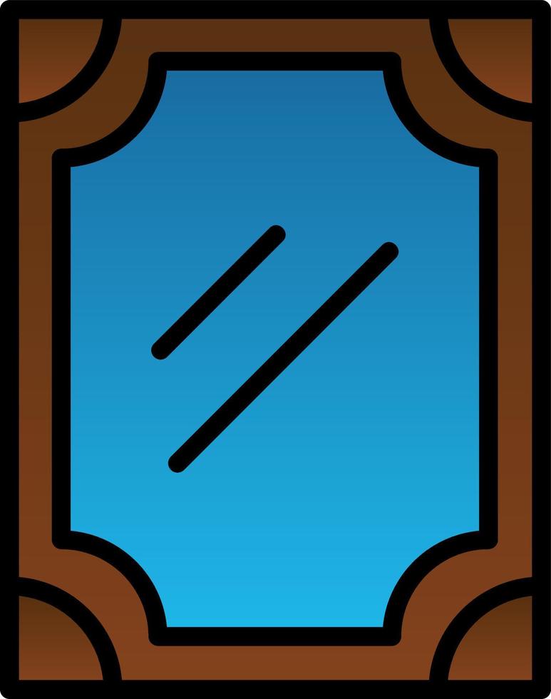 Mirror Vector Icon Design