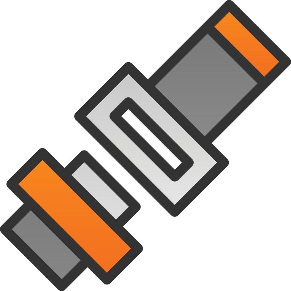 Safety Belt Vector Icon Design