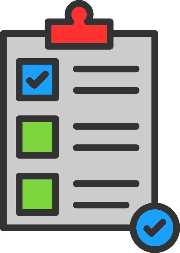 Tasks Vector Icon Design