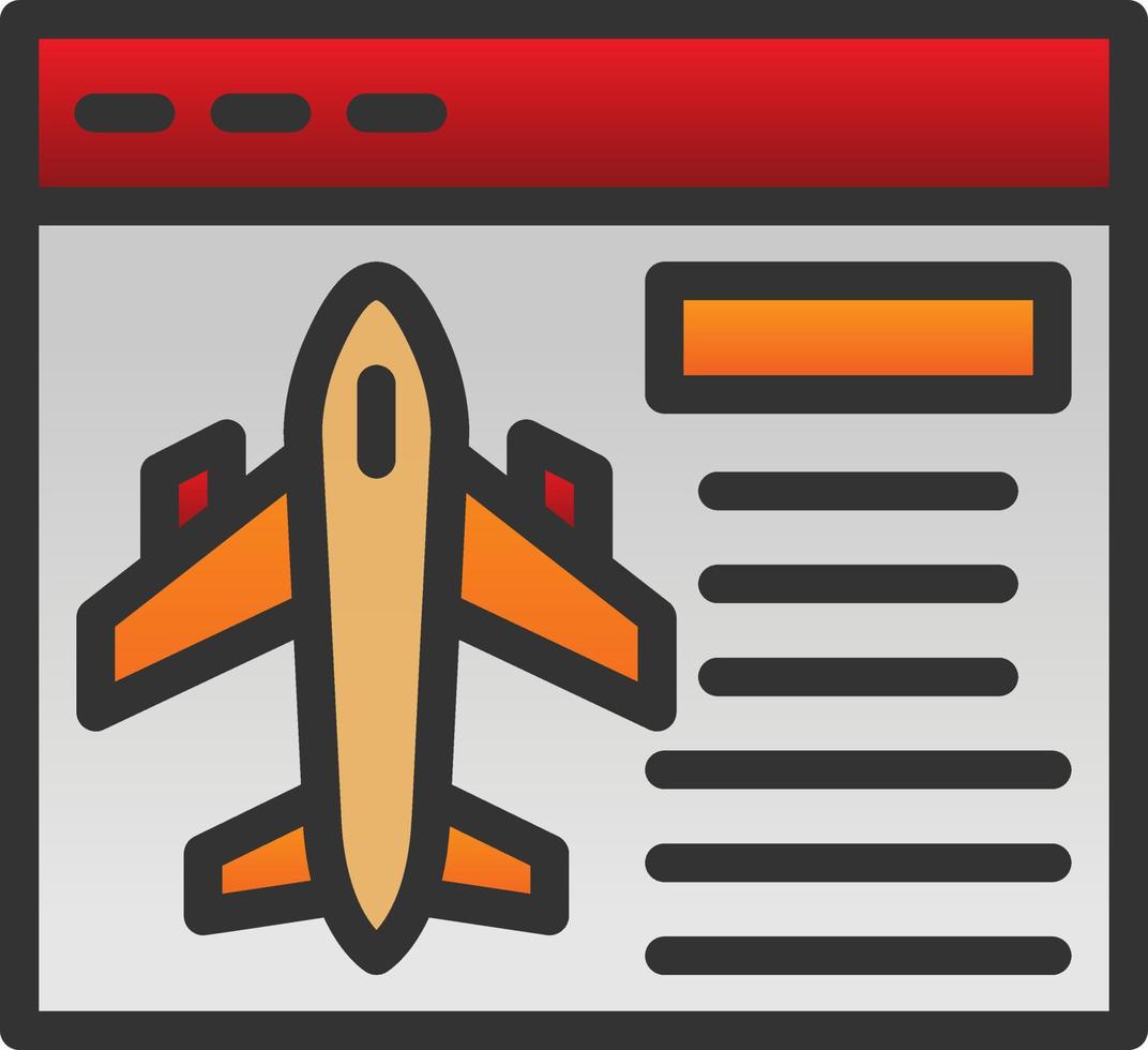 Booking Vector Icon Design