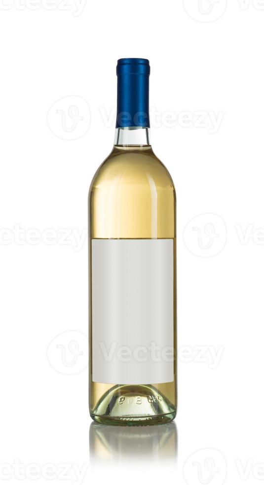 Bottle of wine mock-up photo