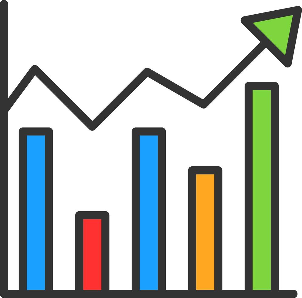Chart Vector Icon Design