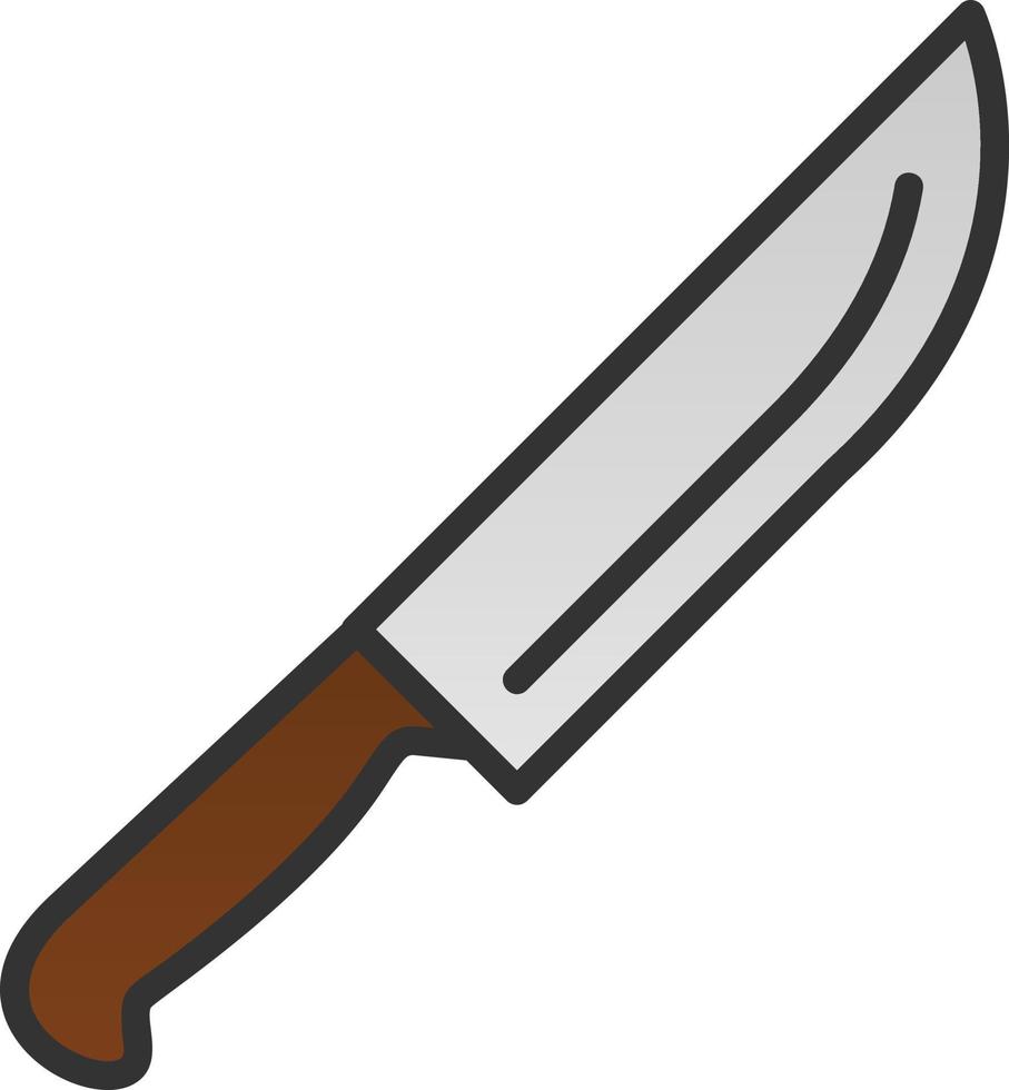 Knife Vector Icon Design