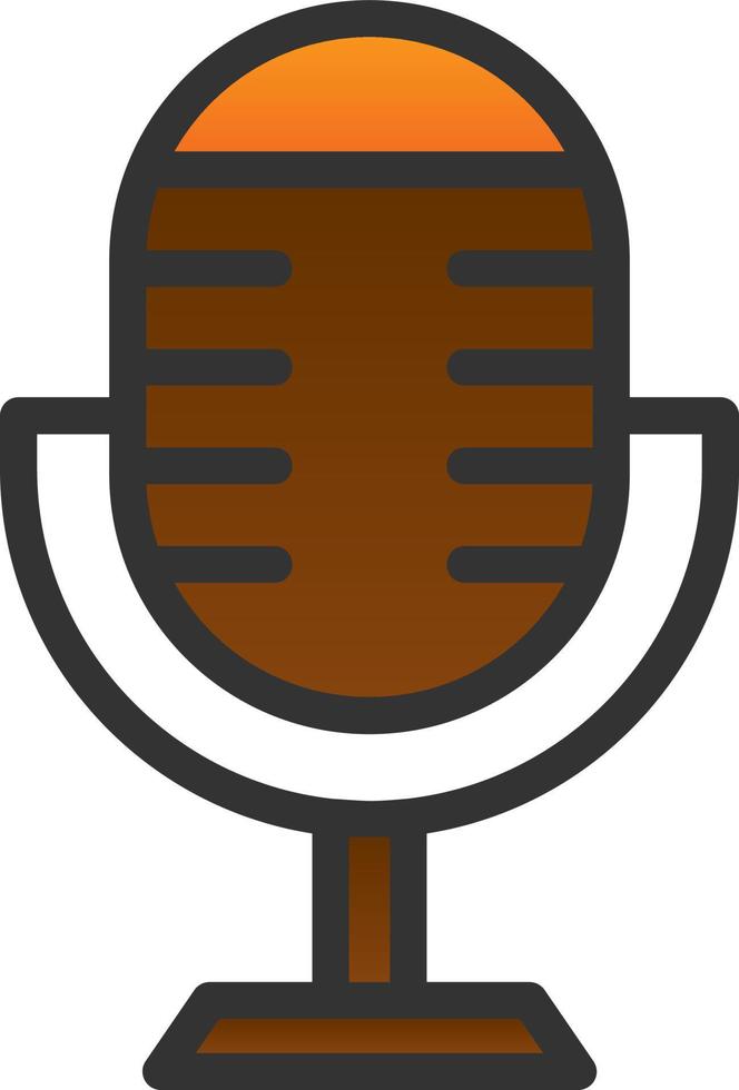 Mike Vector Icon Design