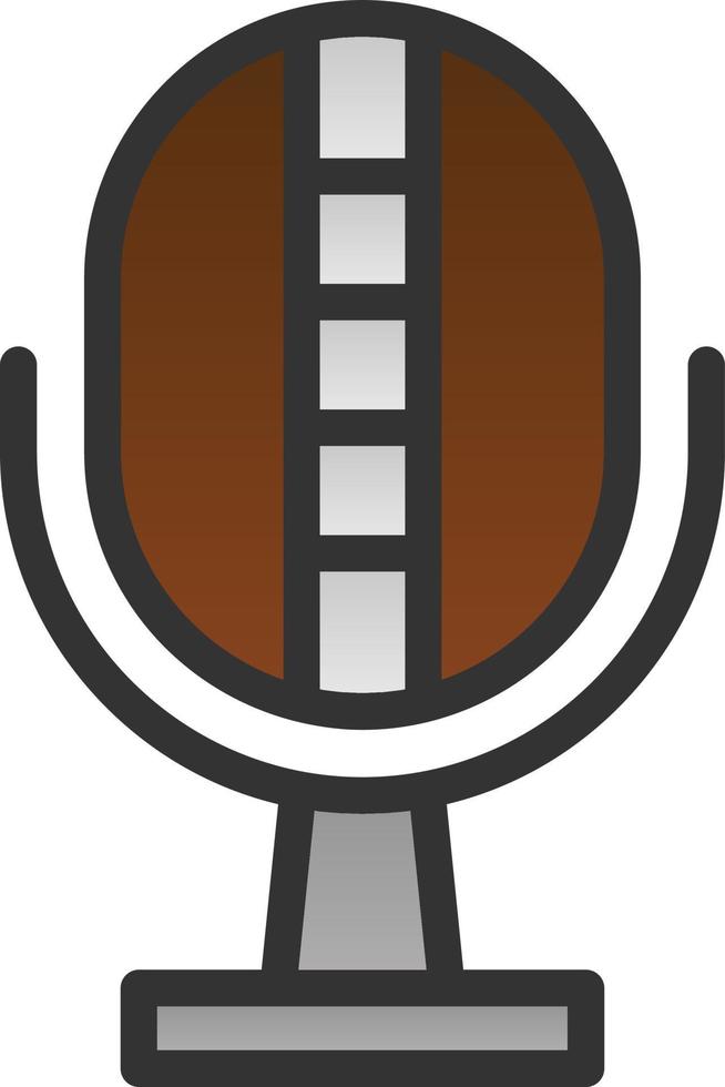 Microphone Vector Icon Design