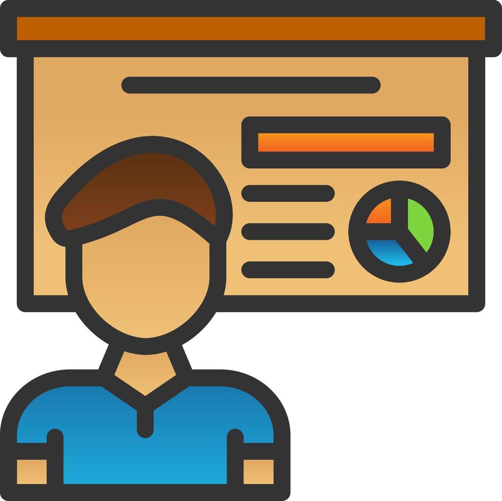 Lecture Vector Icon Design