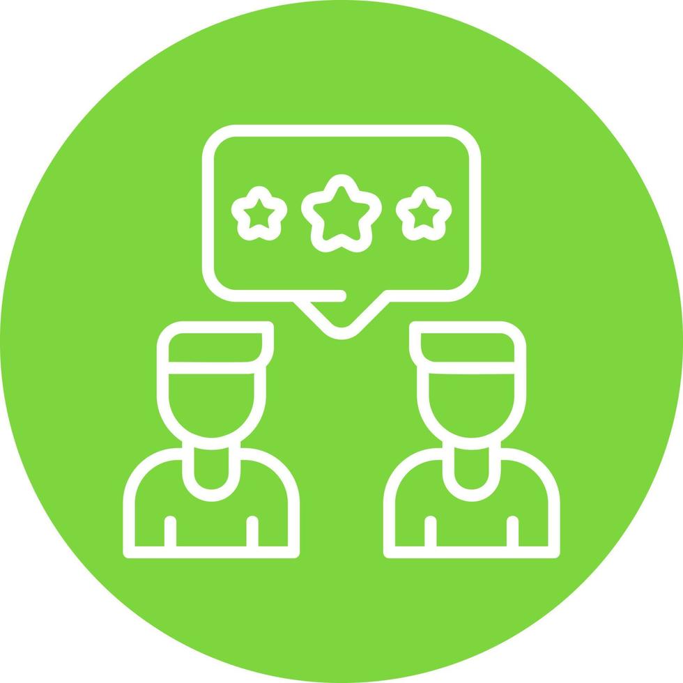 Rating Vector Icon Design