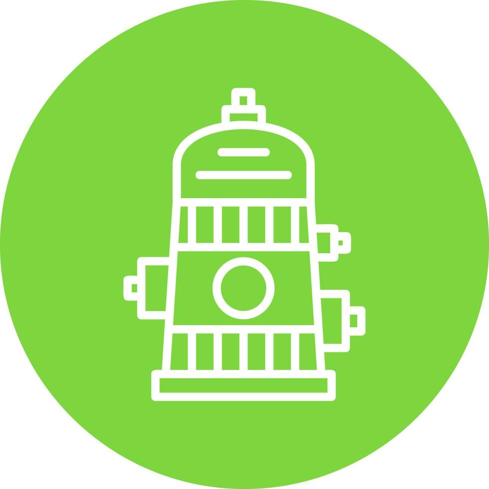 Hydrant Vector Icon Design