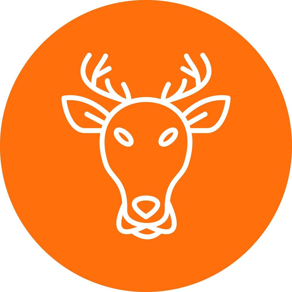 Stag Vector Icon Design