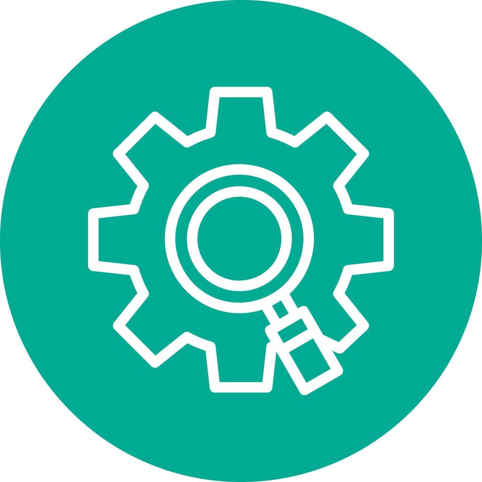 Search Engine Vector Icon Design