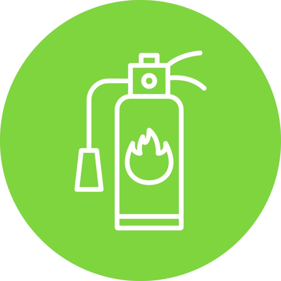 Fire Extinguisher Vector Icon Design