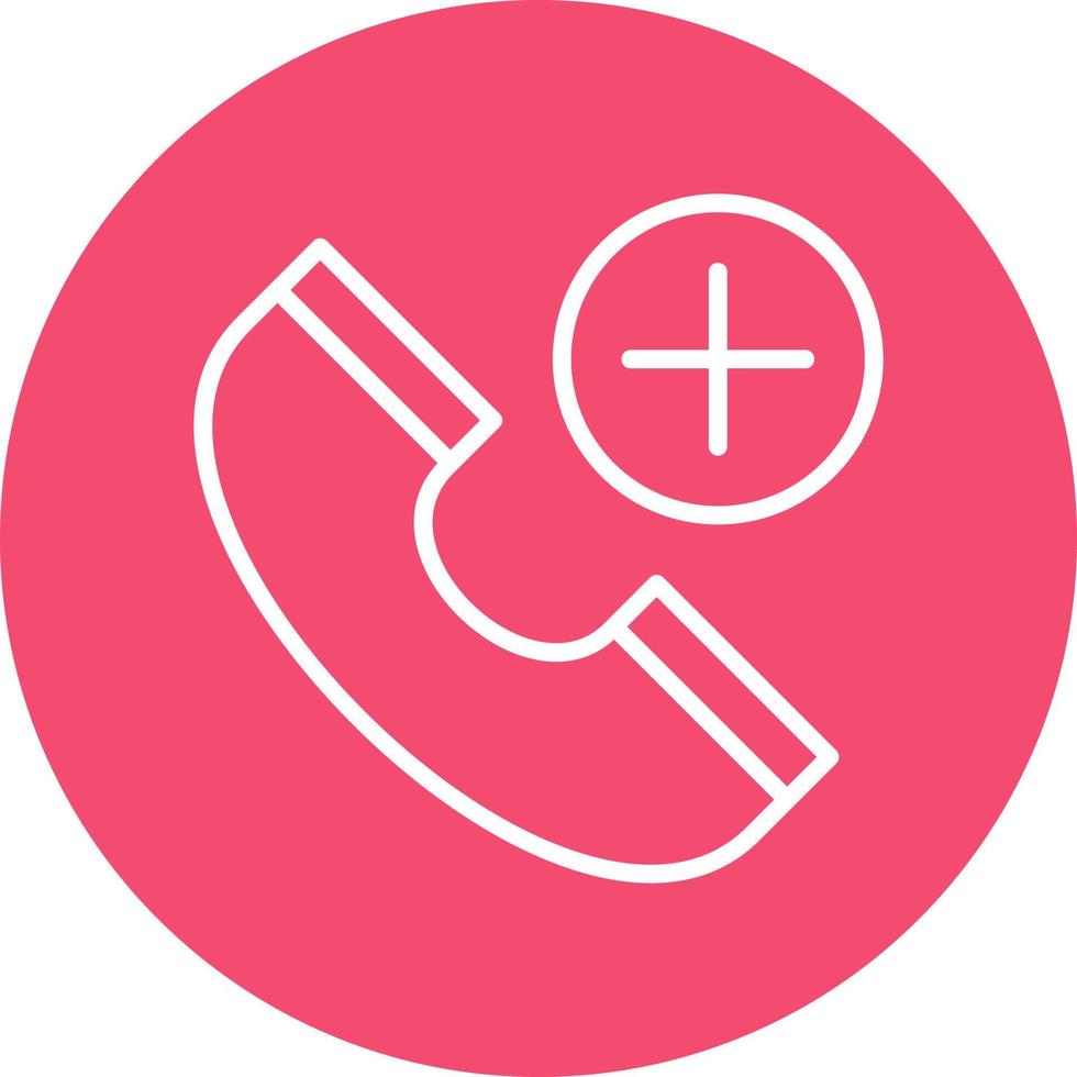 Emergency Cal Vector Icon Design