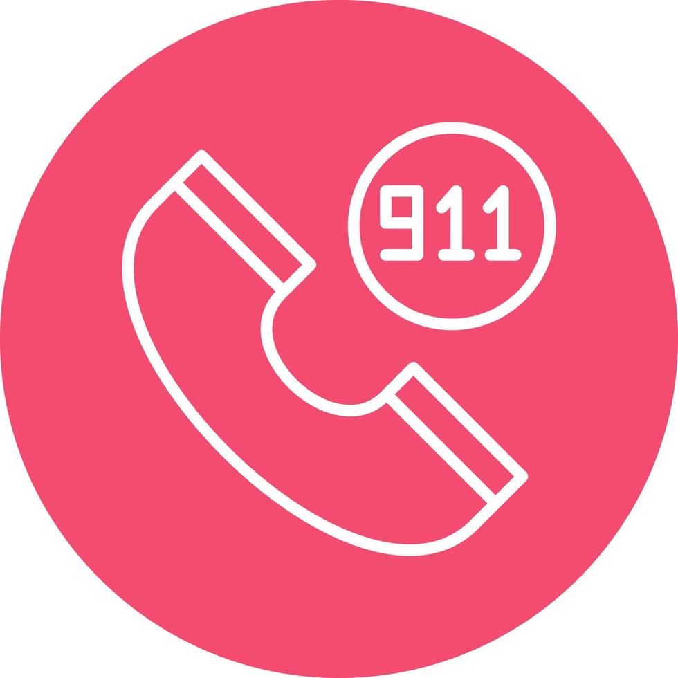 911 Vector Icon Design