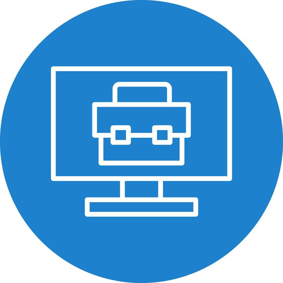 Online Business Vector Icon Design