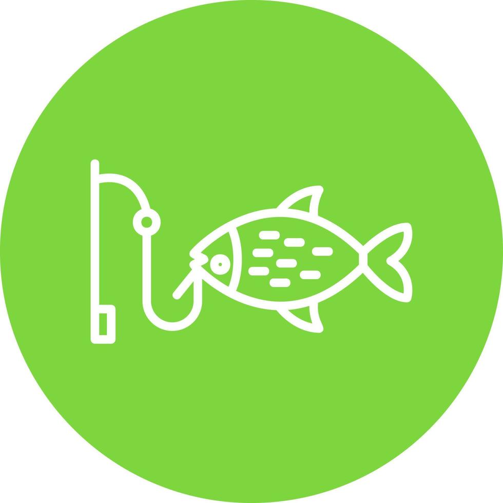 Fishing Vector Icon Design