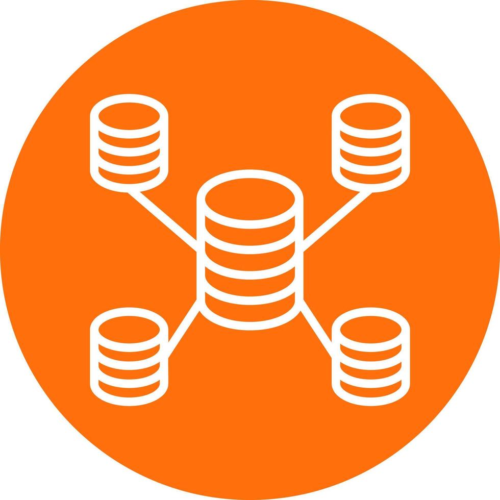 Database Vector Icon Design