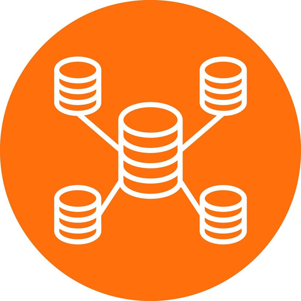 Database Vector Icon Design