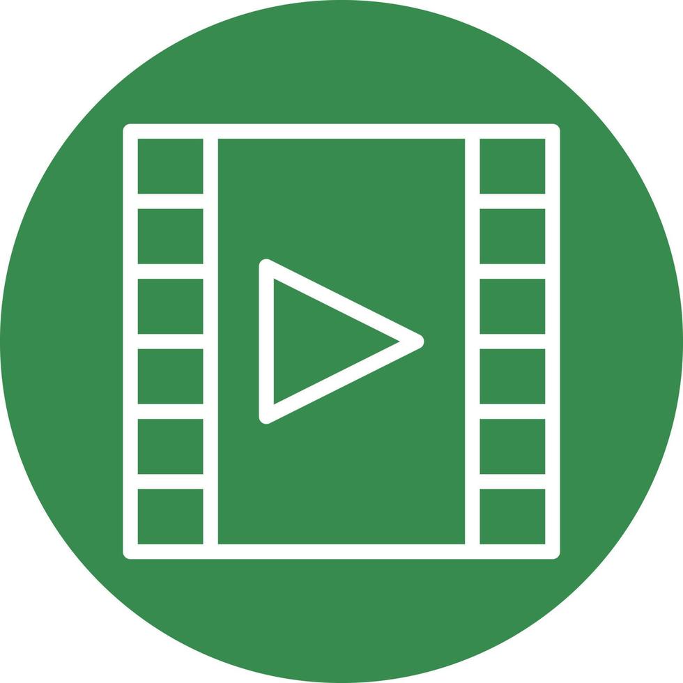 Video Vector Icon Design