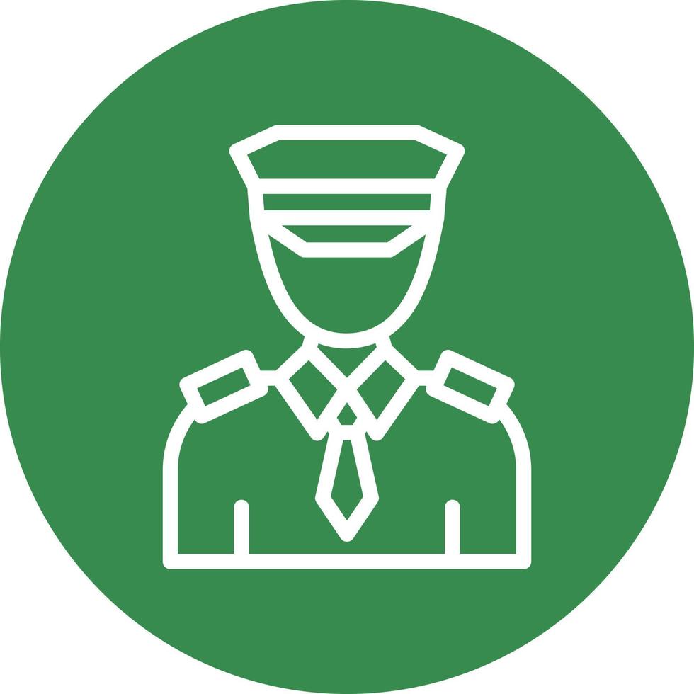 Pilot Vector Icon Design