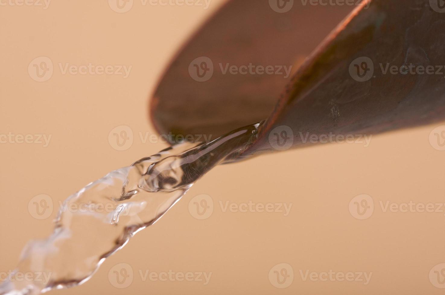 Custom Copper Faucet and Water photo