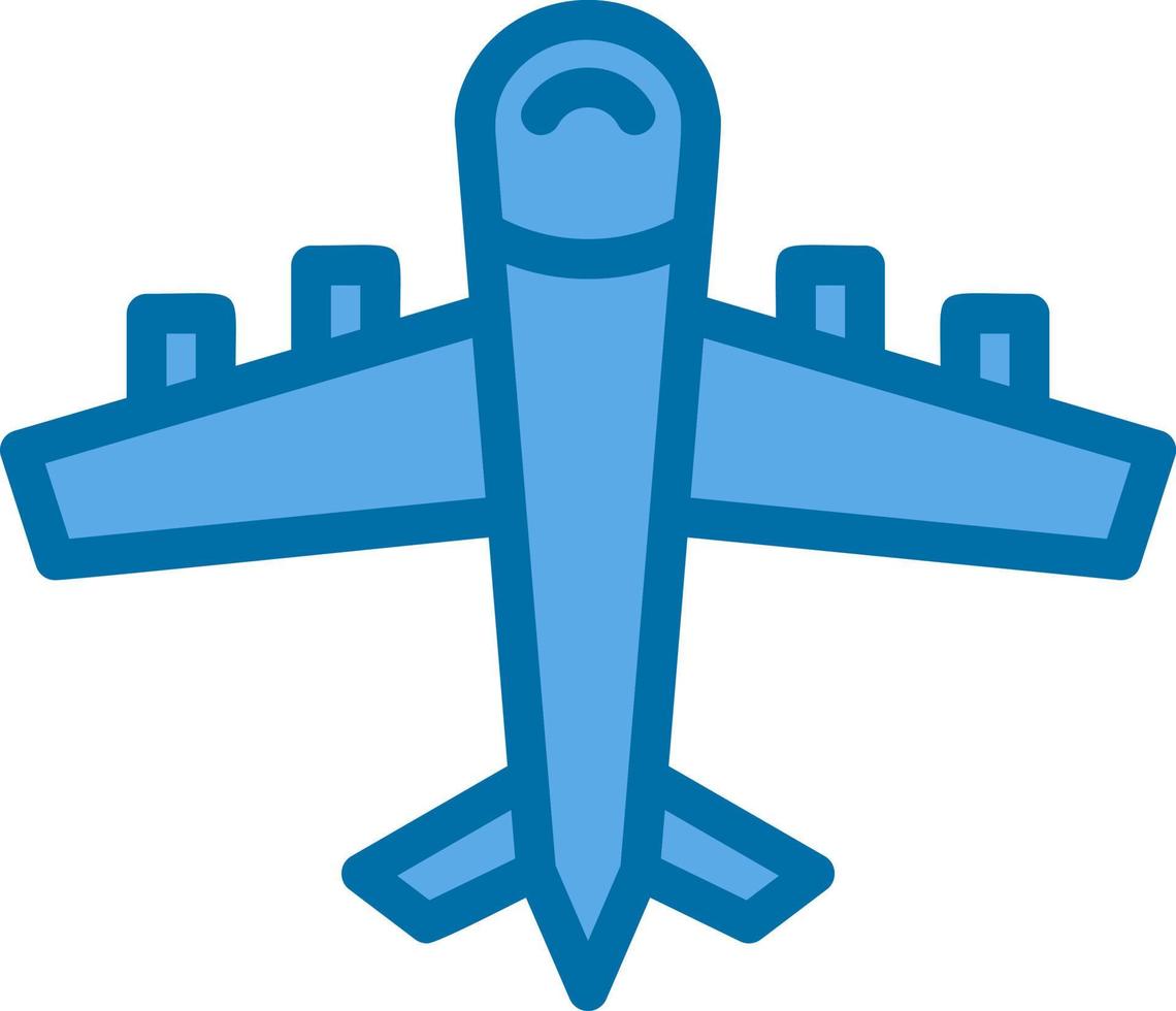 Airplane Vector Icon Design