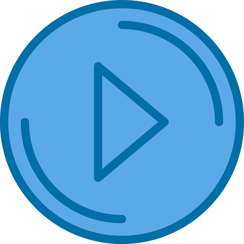 Play button Vector Icon Design