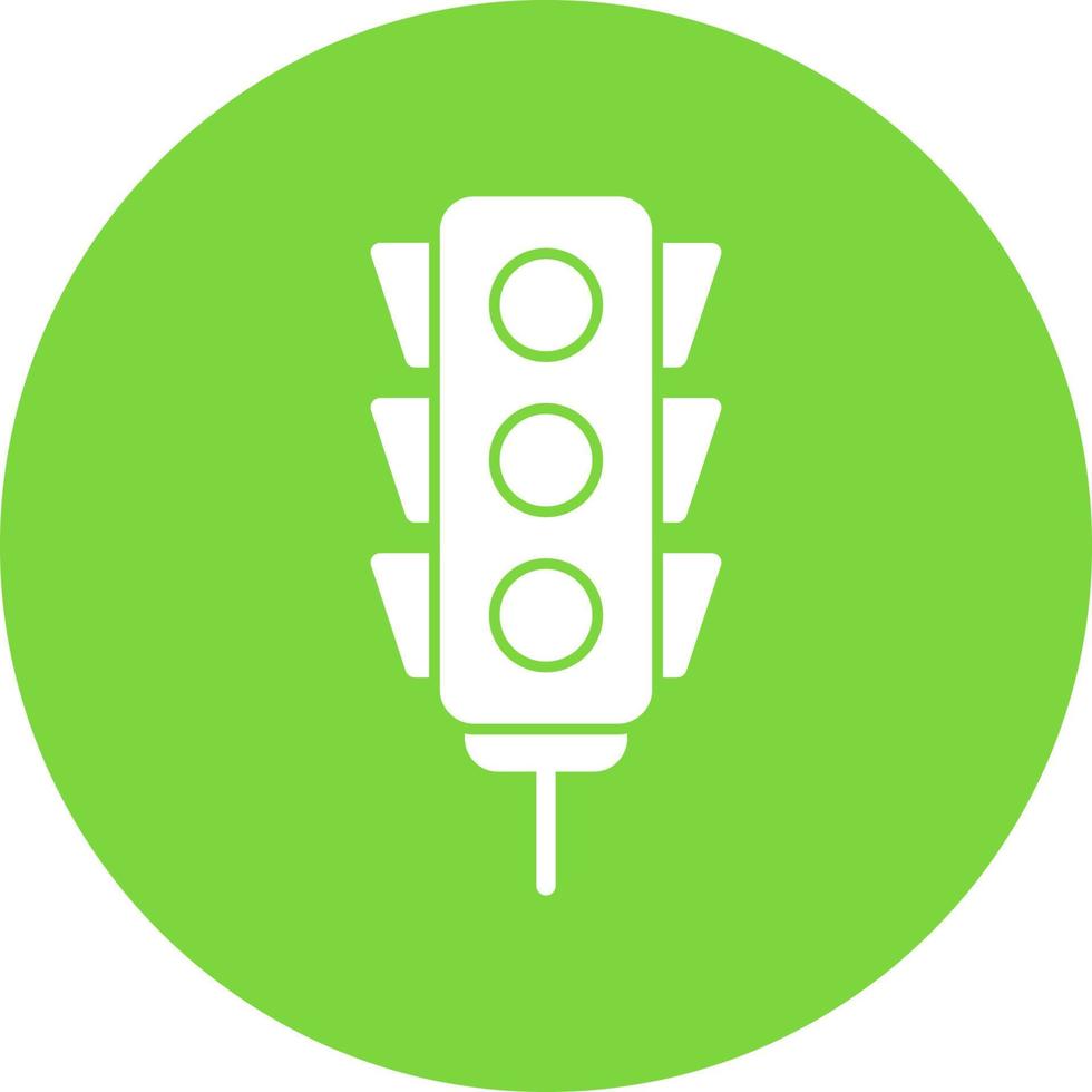 Traffic Lights Vector Icon Design