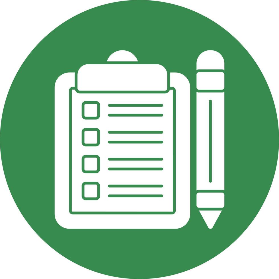 Check List Vector Icon Design