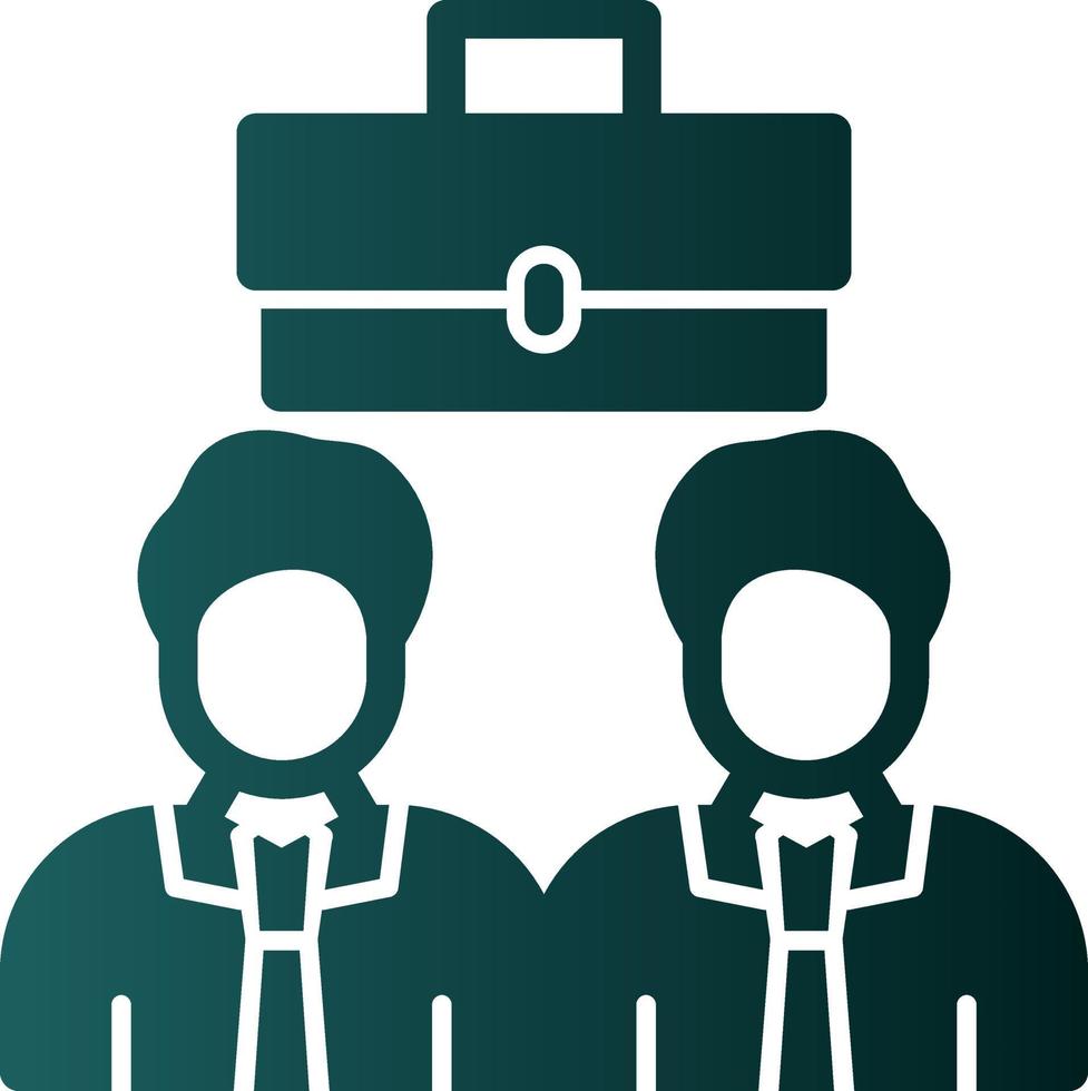 Business Team Vector Icon Design