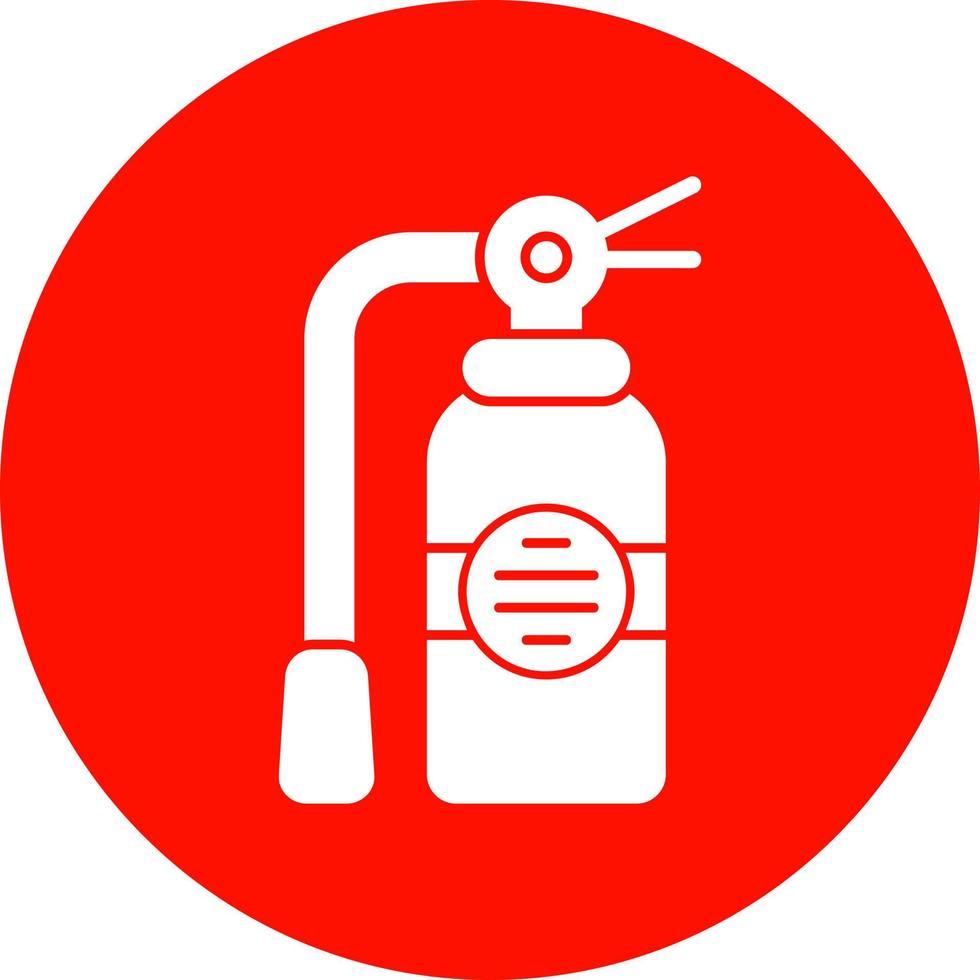 Fire Extinguisher Vector Icon Design