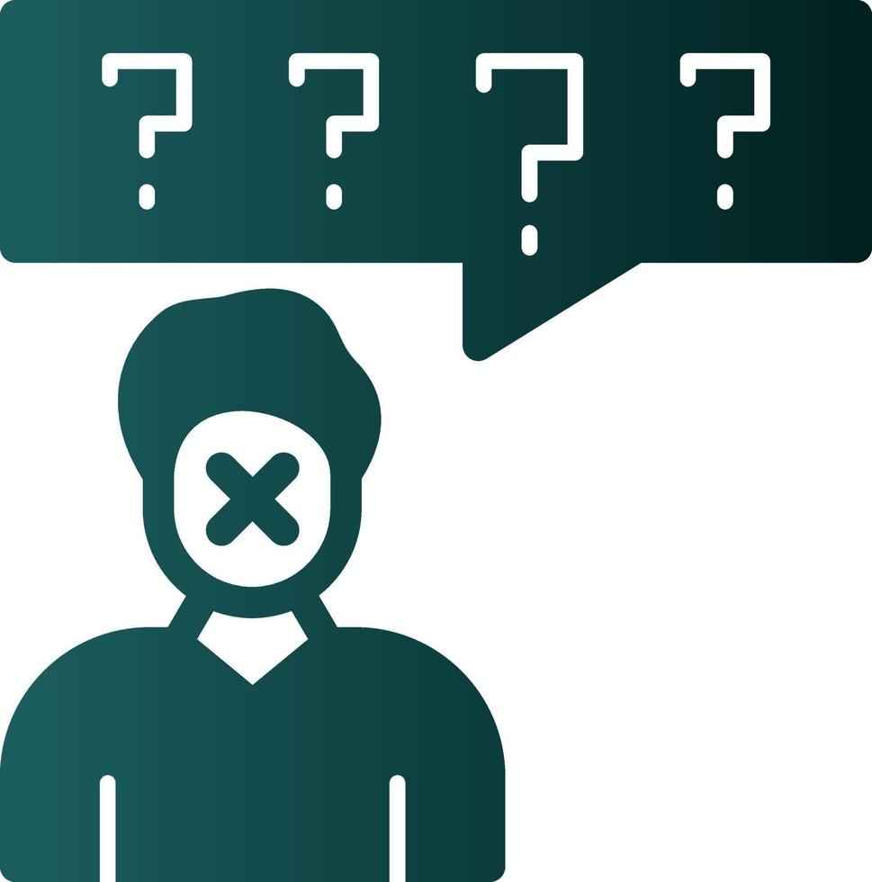 Gossip Vector Icon Design