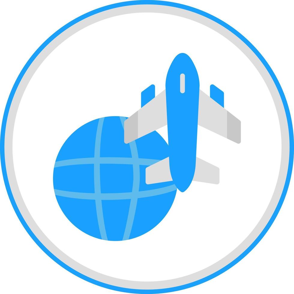 World Tour Vector Icon Design