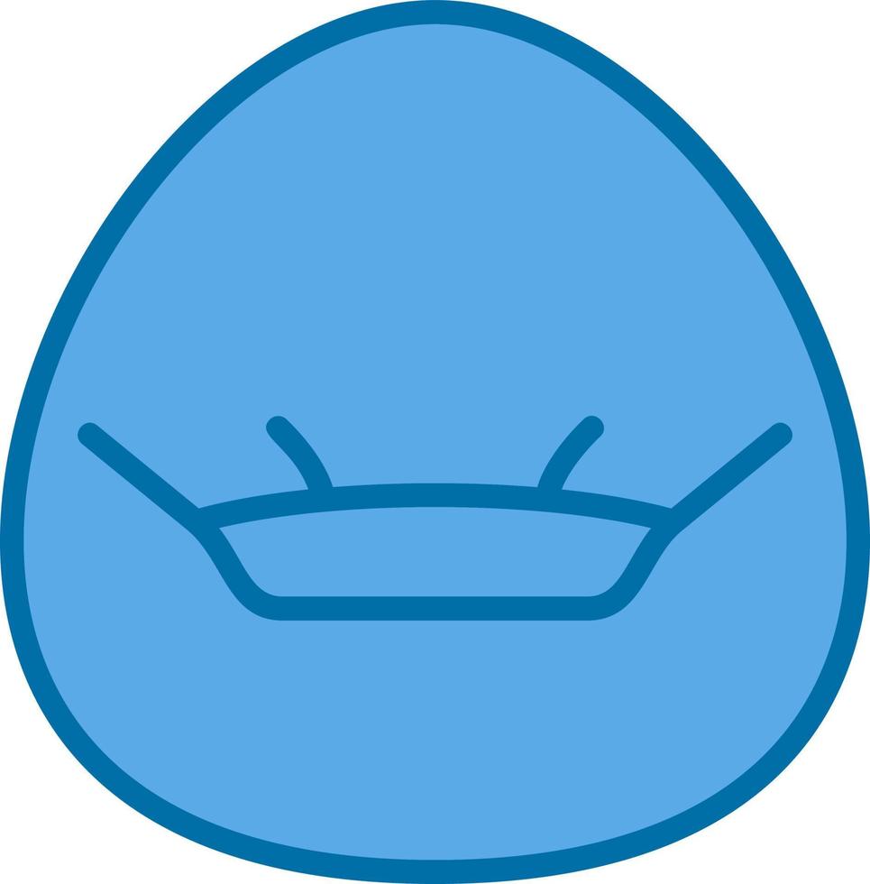 Bean Bag Vector Icon Design