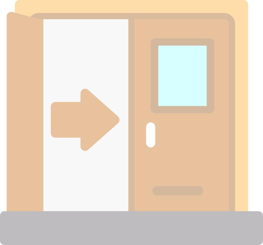 Exit Vector Icon Design