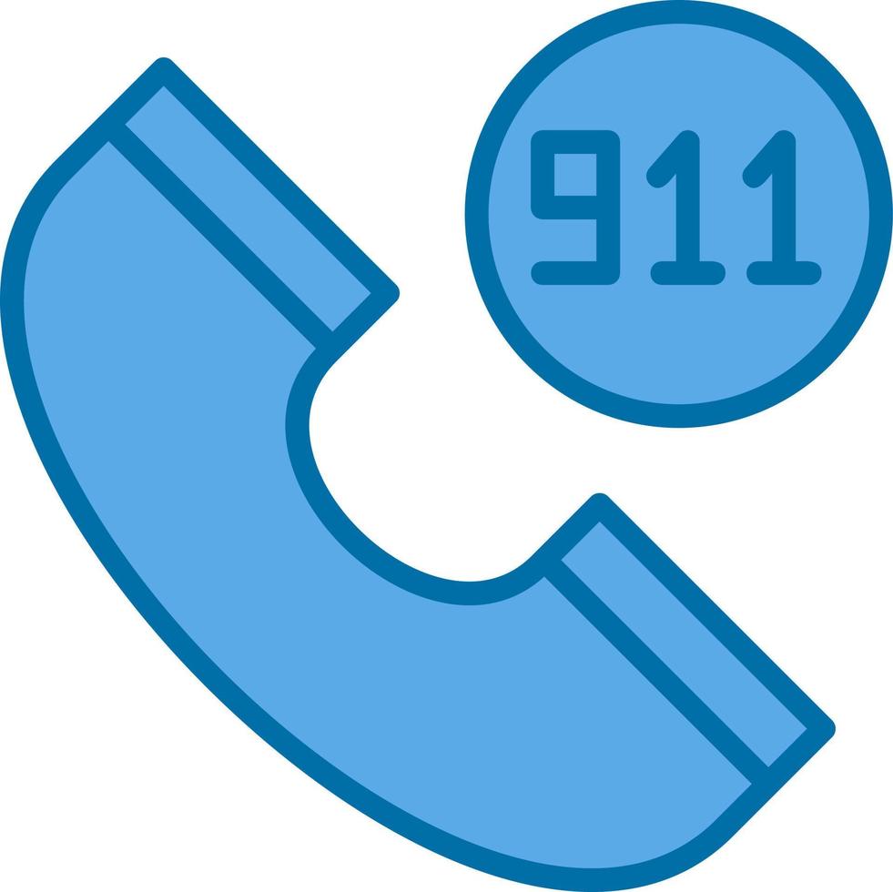 911 Vector Icon Design