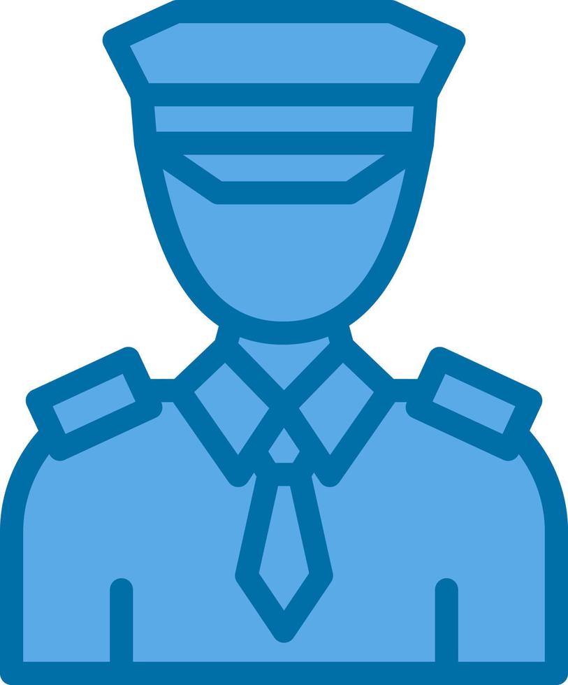 Pilot Vector Icon Design