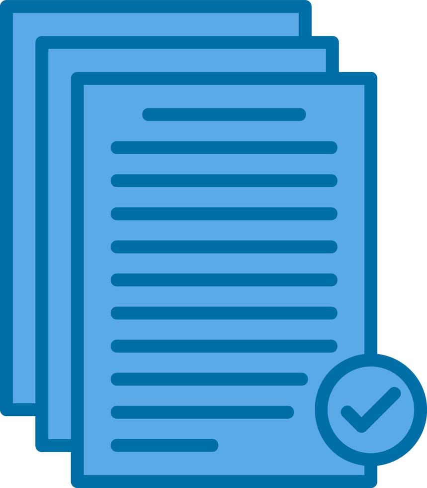 Documents Vector Icon Design