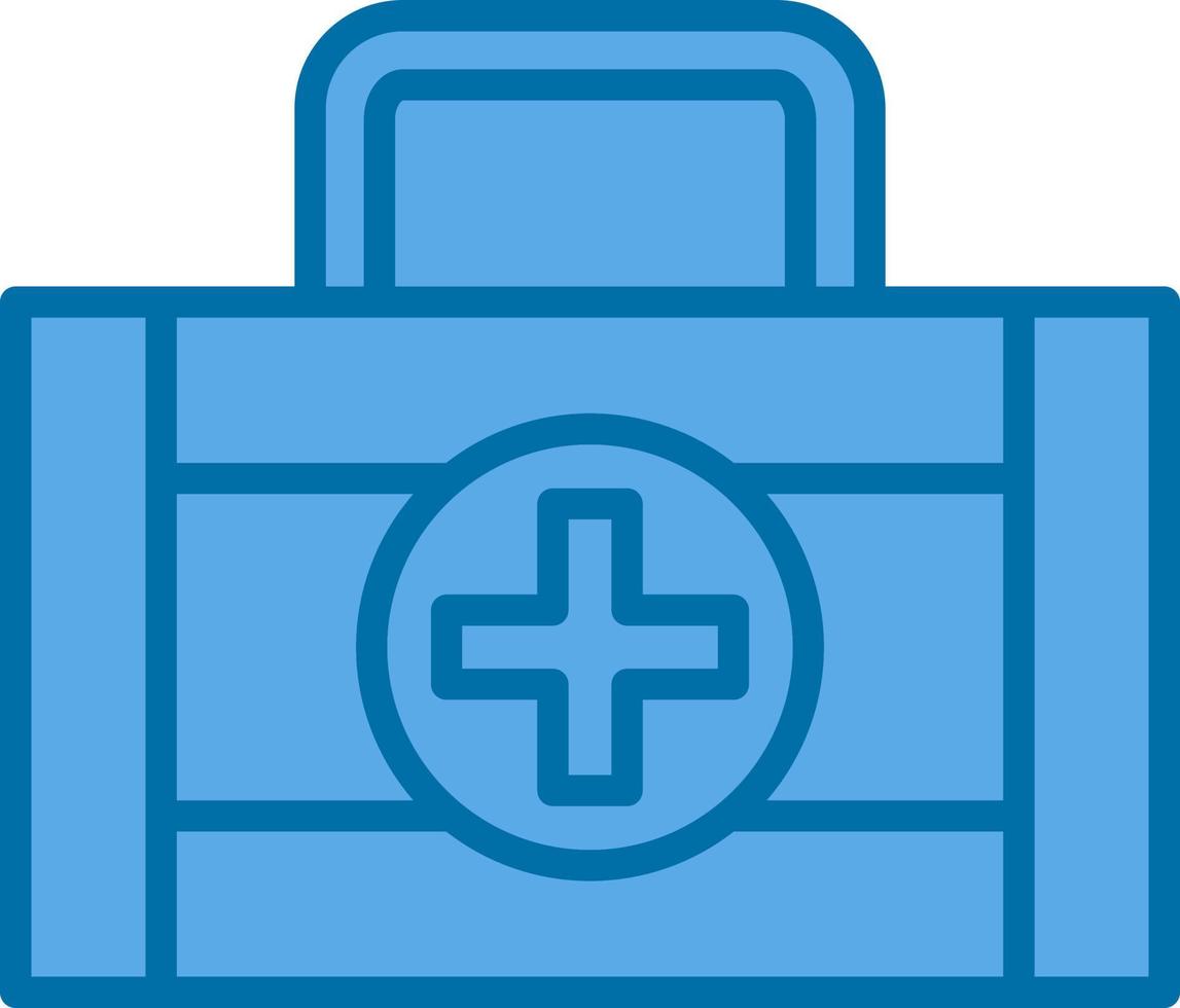 First Aid Kit Vector Icon Design