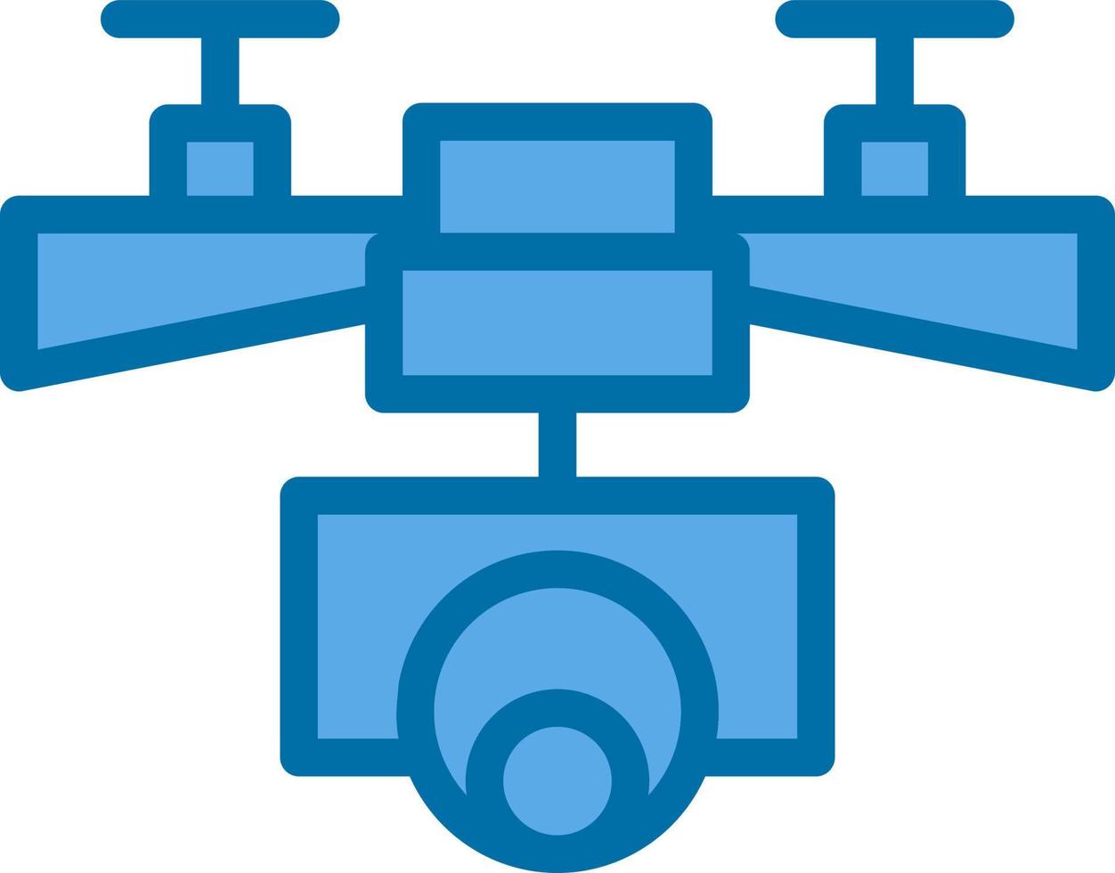 Drone Vector Icon Design