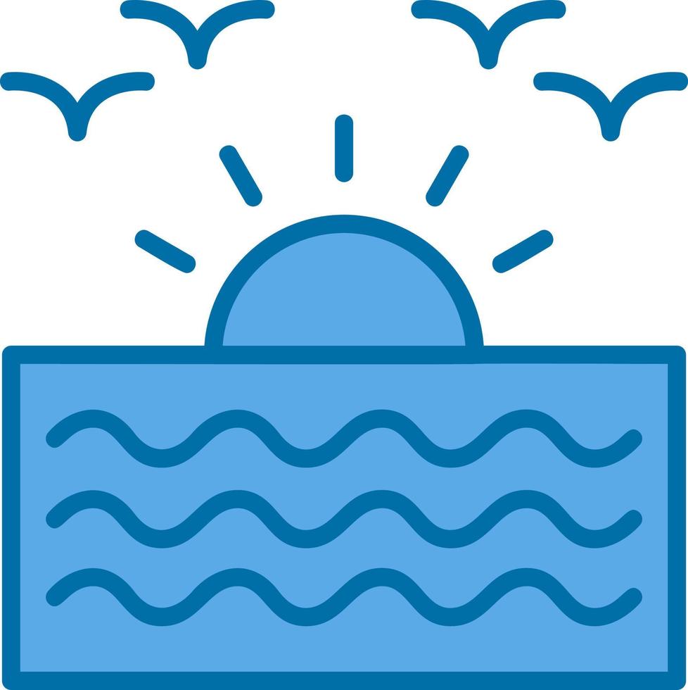 Sunrise Vector Icon Design