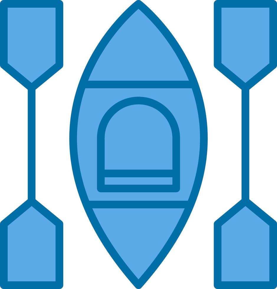 Kayak Vector Icon Design