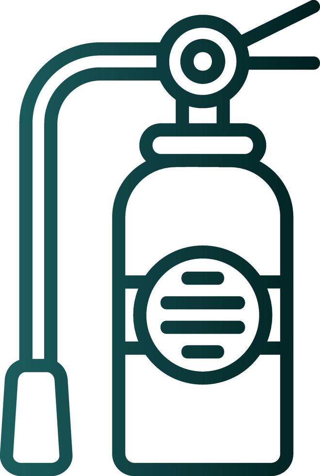 Fire Extinguisher Vector Icon Design