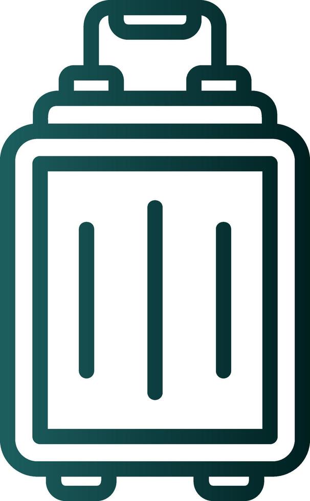 Luggage Vector Icon Design