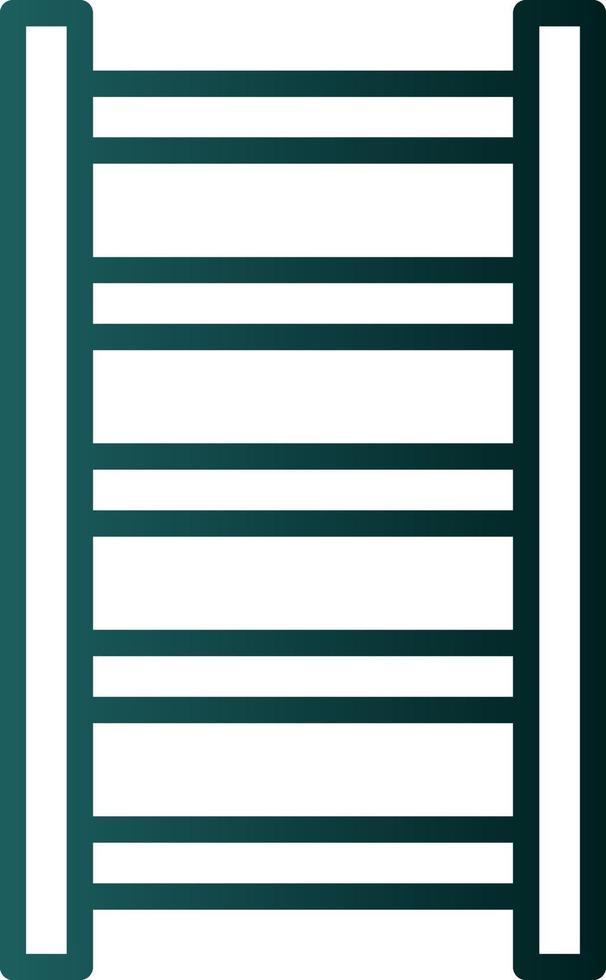 Step Ladder Vector Icon Design