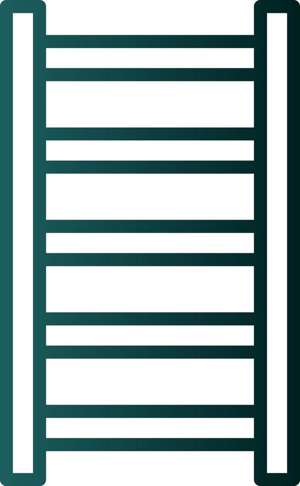 Step Ladder Vector Icon Design